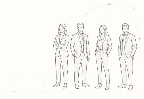 Four senior IT professionals